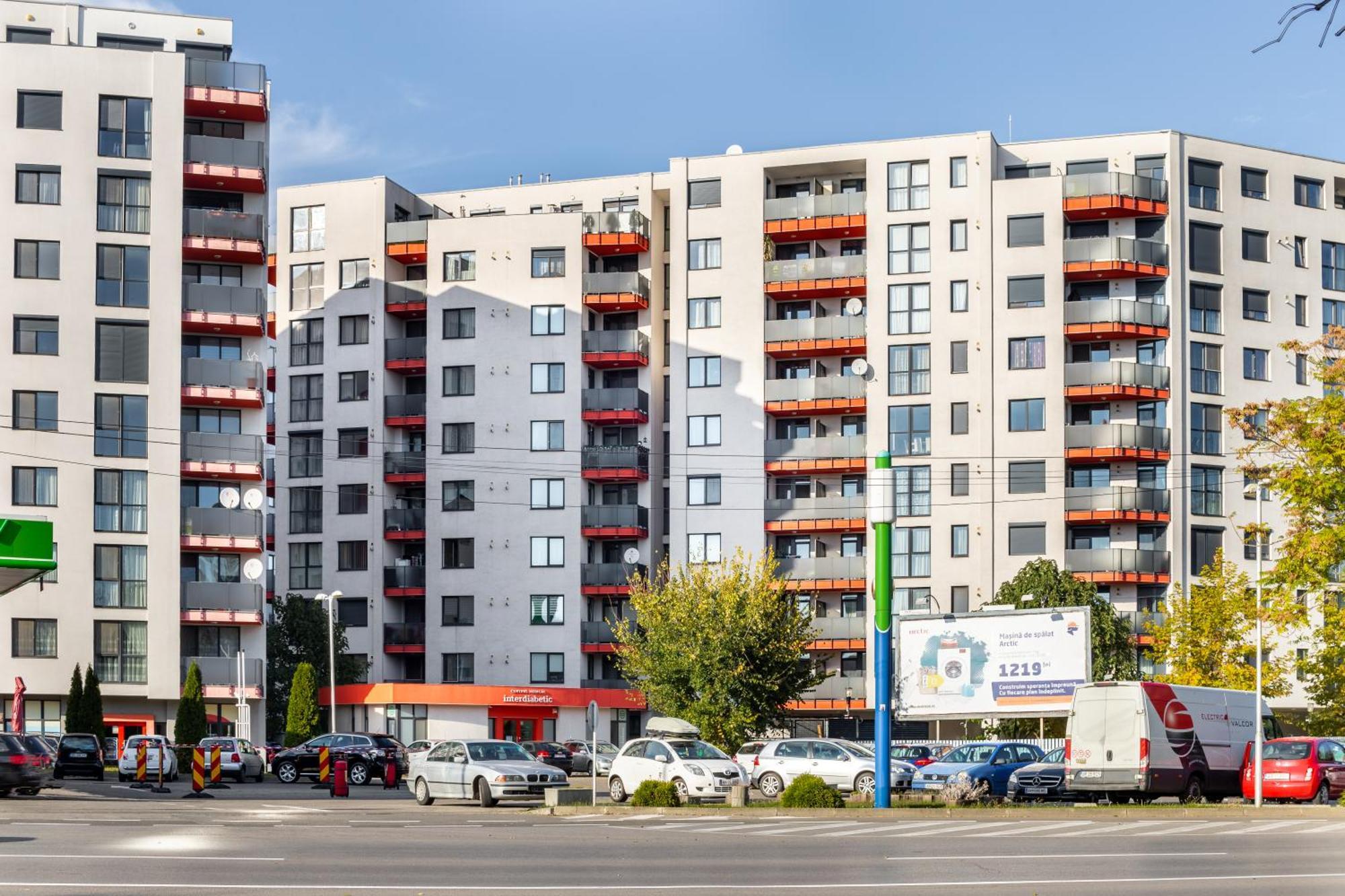 Ari Blue Apartment Ared In Kaufland Complex Arad Exterior photo
